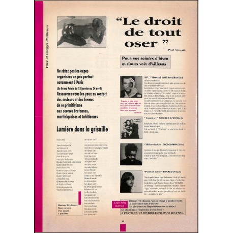 CRi d'alarme |Premier Numéro