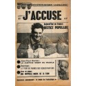 J'ACCUSE |Premier Numéro