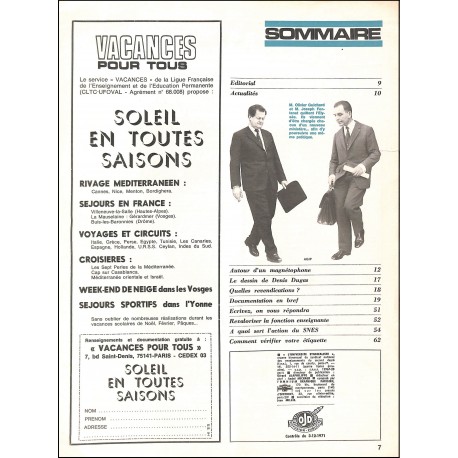 L'US |Premier Numéro