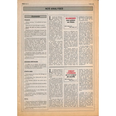 IMAGE de la Bourse de Paris |Premier Numéro