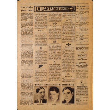 DÉTECTIVE |Premier Numéro