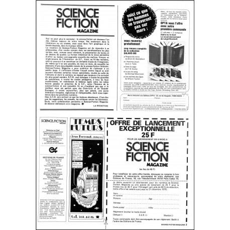 SCIENCE.FICTION magazine |Premier Numéro