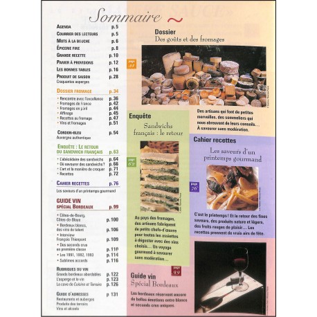 CUISINE et terroirs |Premier Numéro