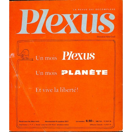 Plexus |Premier Numéro