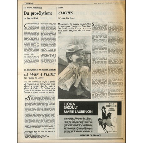 ART Politique et Littéraire |Premier Numéro