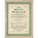 LA REVUE MUSICALE |Premier Numéro
