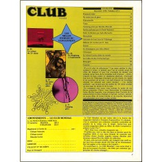 le CLUB mondial |Premier Numéro 2