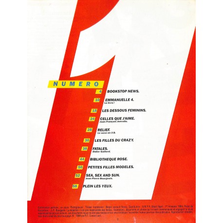 BOOKSTOP MAGAZINE |Premier Numéro