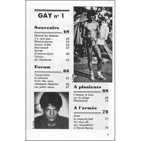 LETTRES GAY |Premier Numéro
