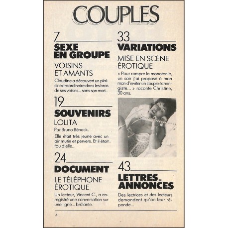 COUPLES |Premier Numéro