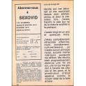SEXOVID |Premier Numéro