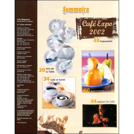 CAFÉ magazine |Premier Numéro
