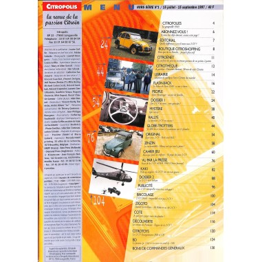 Citropolis |Premier Numéro