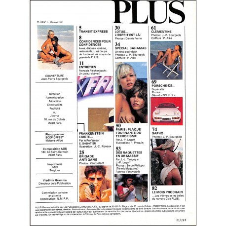 PLUS |Premier Numéro