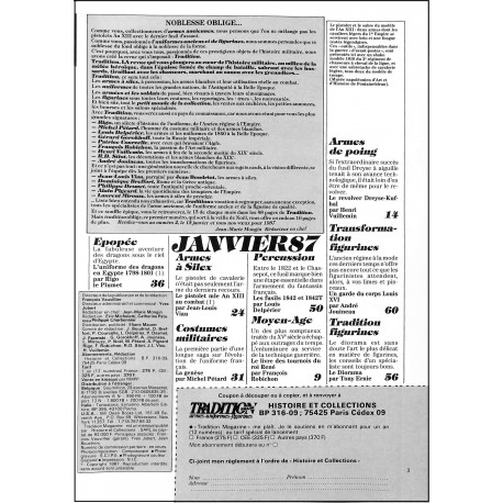 TRADITION Magazine |Premier Numéro