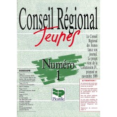 Conseil Régional Jeunes |Premier Numéro
