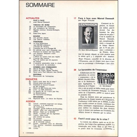 L'EXPANSION |Premier Numéro