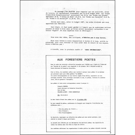 APAS |Premier Numéro