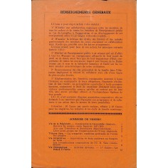 Bulletin de l'Union Nationale des Membres de l'Enseignement Public |Premier Numéro 2