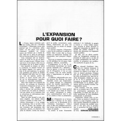 L'EXPANSION |Premier Numéro 2