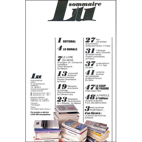 LU |Premier Numéro
