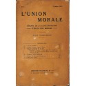 L'UNION MORALE |Premier Numéro