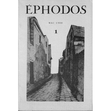 ÉPHODOS |Premier Numéro