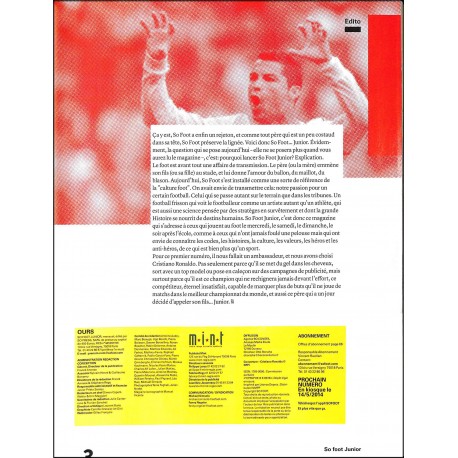 SO FOOT JUNIOR |Premier Numéro