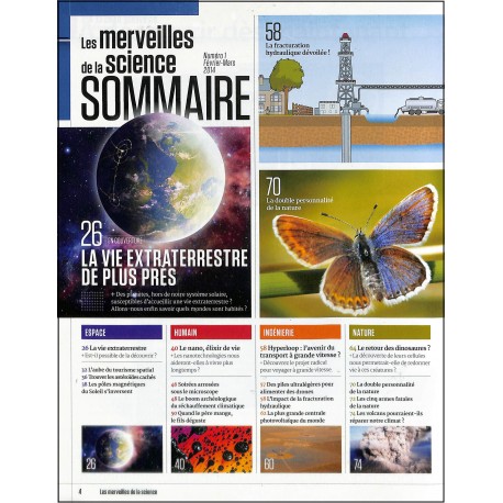 Les Merveilles de la SCIENCE |Premier Numéro