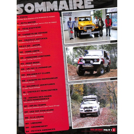 TOYOTA LAND CRUISER MAG |Premier Numéro