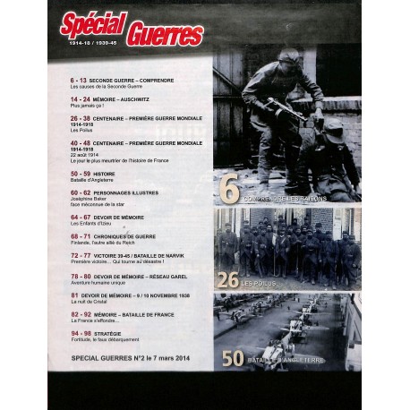 Spécial Guerres |Premier Numéro