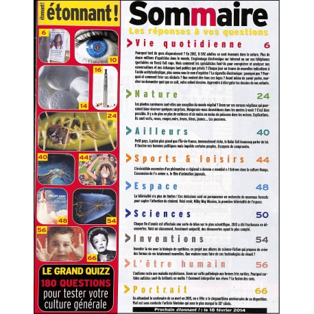 étonnant! |Premier Numéro