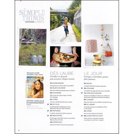 SIMPLE THINGS |Premier Numéro