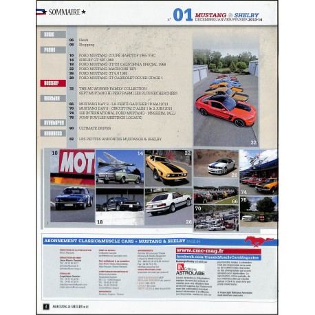 Mustang & SHELBY |Premier Numéro