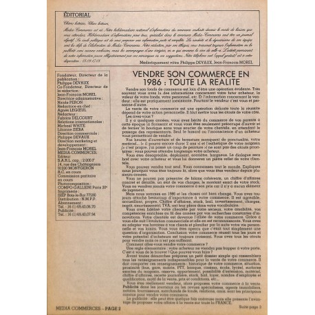 MEDIA COMMERCES |Premier Numéro