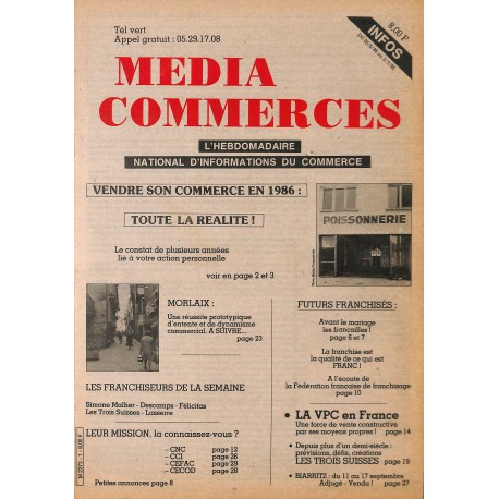 MEDIA COMMERCES |Premier Numéro