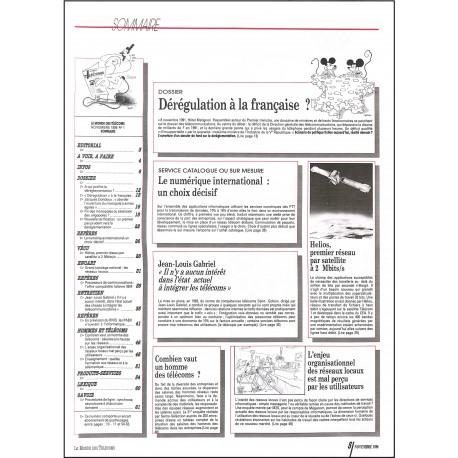 LE MONDE DES TÉLÉCOMS |Premier Numéro