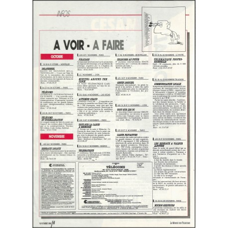 LE MONDE DES TÉLÉCOMS |Premier Numéro