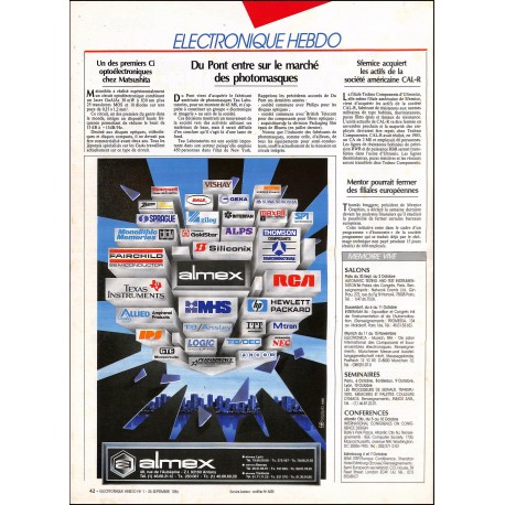 ELECTRONIQUE HEBDO |Premier Numéro