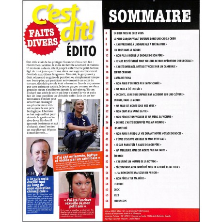 C'EST DIT! |Premier Numéro