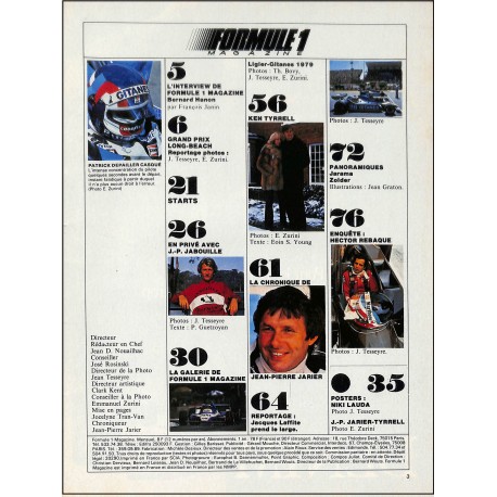 FORMULE 1 magazine |Premier Numéro