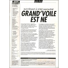 GRAND VOILE |Premier Numéro 2