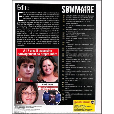 L'ENQUÊTEUR |Premier Numéro