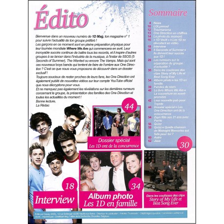 1D |Premier Numéro