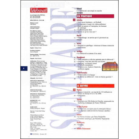 Télétravail magazine |Premier Numéro