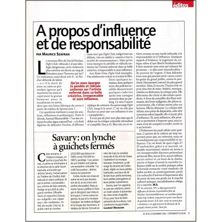 L'ÉVÉNEMENT DU JEUDI |Premier Numéro