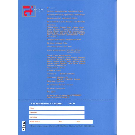 it magazine |Premier Numéro