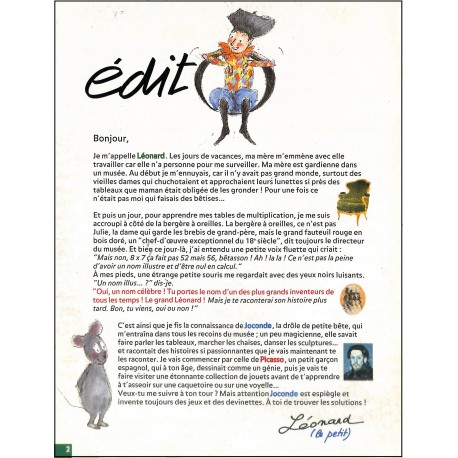 Le petit LEONARD |Premier Numéro