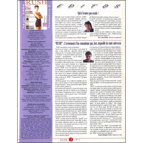 RUSH international |Premier Numéro