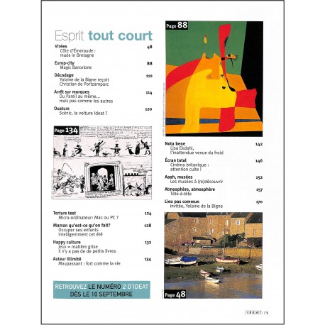 IDEAT |Premier Numéro